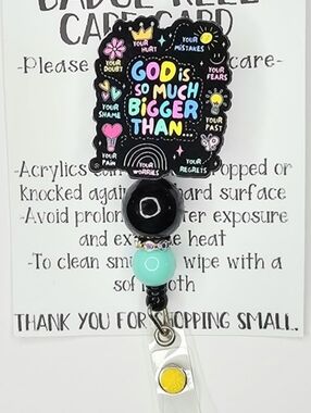 Hand Crafted Inspirational Basge Reel